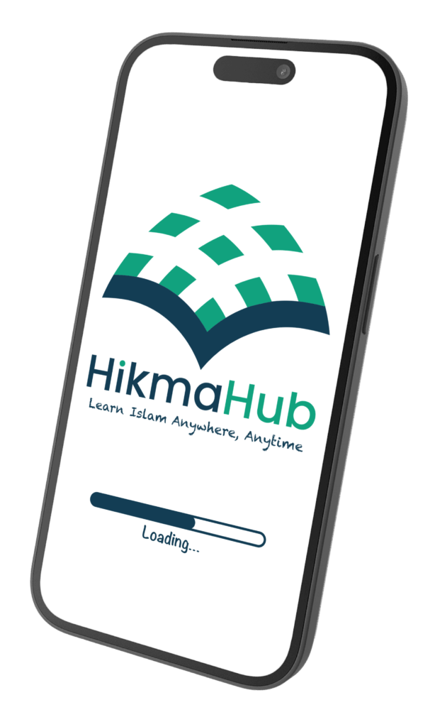 Iphone with HikmaHub logo